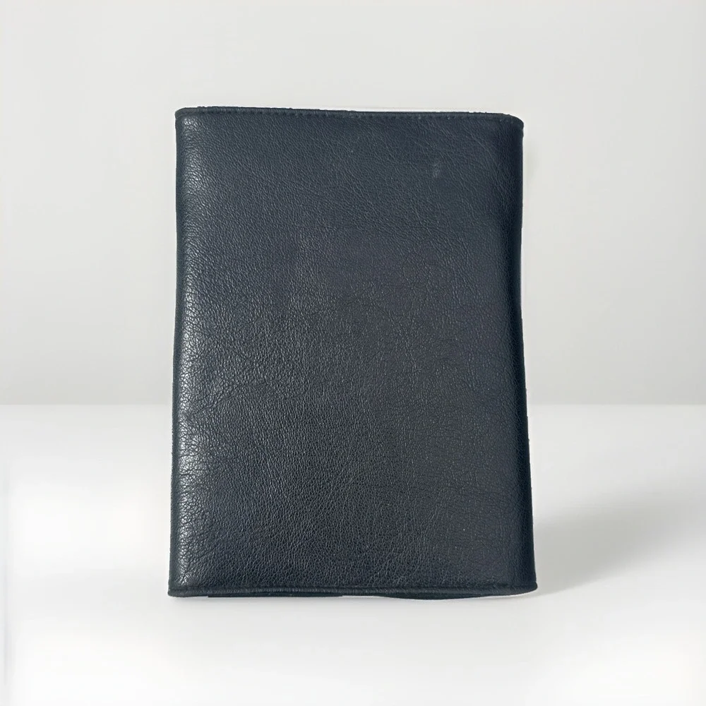 Colibri‎ Leather 4 Cigar Case Holder RARE Spain Black With Original Cutter